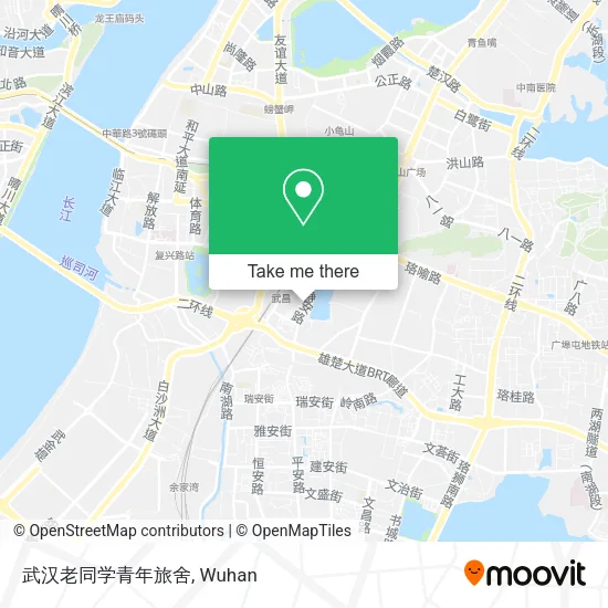 武汉老同学青年旅舍 map