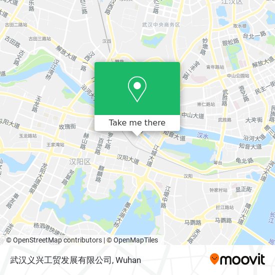 武汉义兴工贸发展有限公司 map