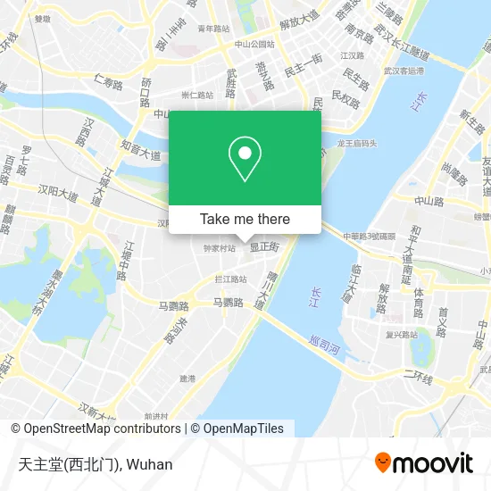 天主堂(西北门) map