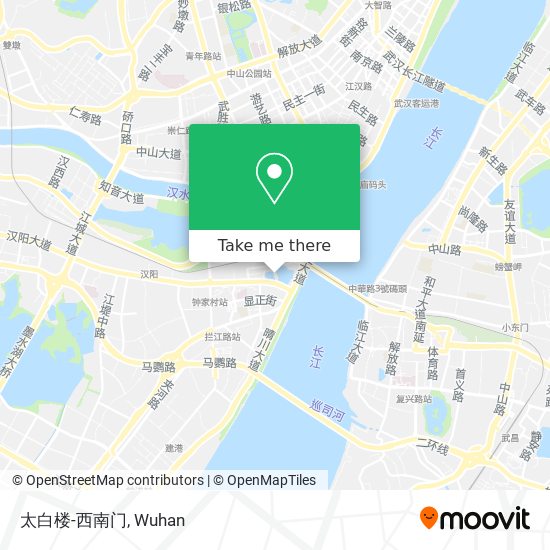 太白楼-西南门 map