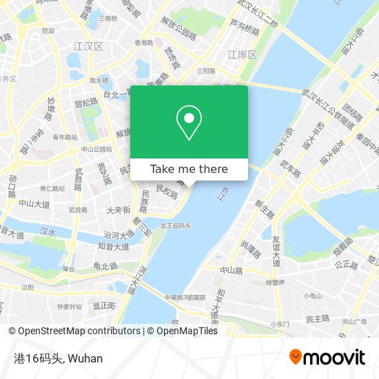 港16码头 map