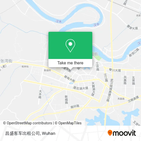 昌盛客车出租公司 map