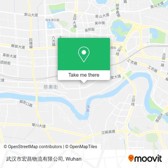 武汉市宏昌物流有限公司 map