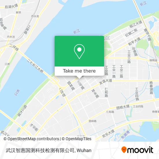 武汉智惠国测科技检测有限公司 map