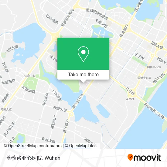 蔷薇路亚心医院 map