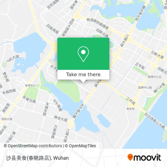 沙县美食(春晓路店) map