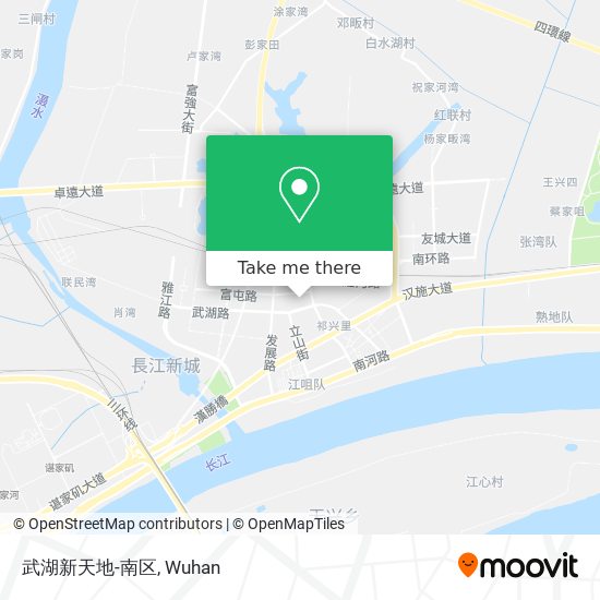 武湖新天地-南区 map