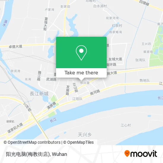 阳光电脑(梅教街店) map