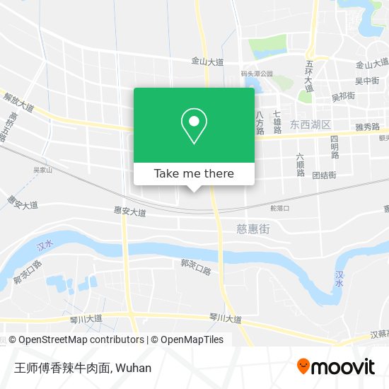 王师傅香辣牛肉面 map