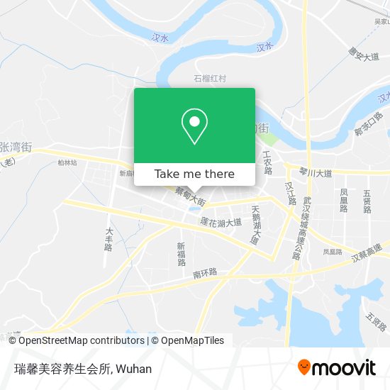 瑞馨美容养生会所 map