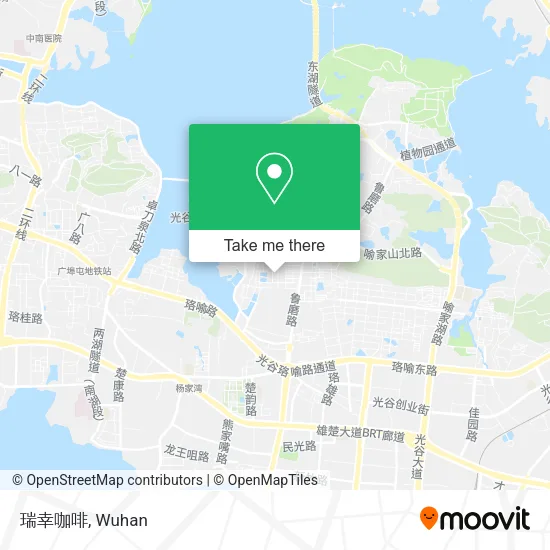 瑞幸咖啡 map