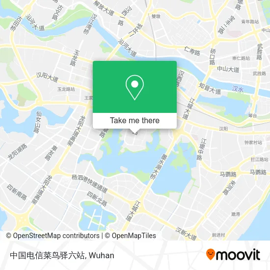 中国电信菜鸟驿六站 map
