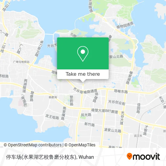 停车场(水果湖艺校鲁磨分校东) map