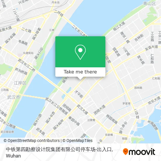 中铁第四勘察设计院集团有限公司停车场-出入口 map
