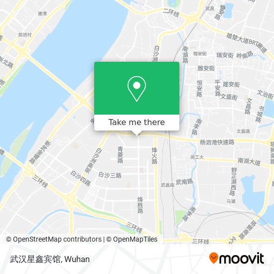 武汉星鑫宾馆 map