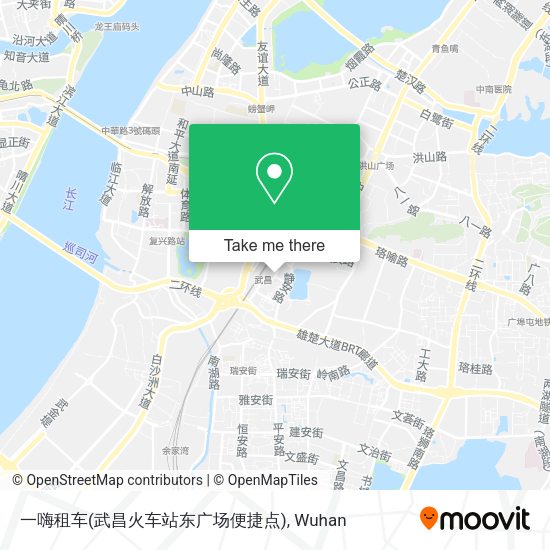 一嗨租车(武昌火车站东广场便捷点) map