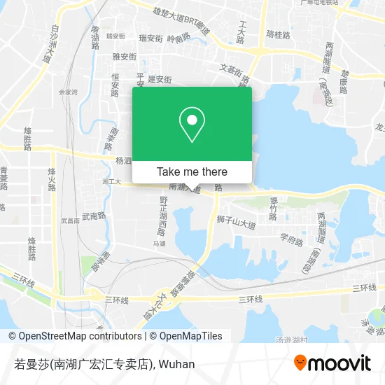 若曼莎(南湖广宏汇专卖店) map