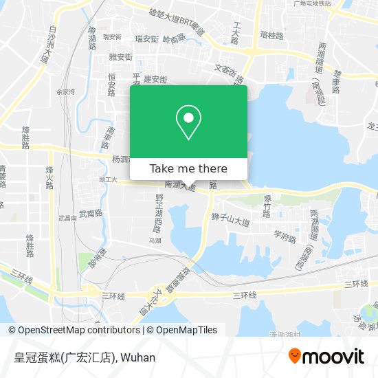 皇冠蛋糕(广宏汇店) map