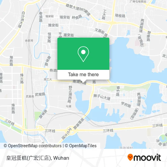 皇冠蛋糕(广宏汇店) map