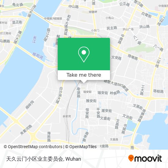 天久云门小区业主委员会 map