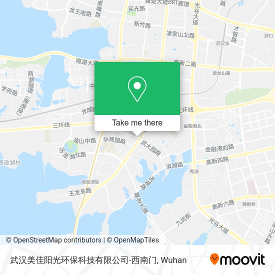 武汉美佳阳光环保科技有限公司-西南门 map