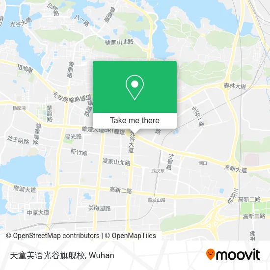 天童美语光谷旗舰校 map