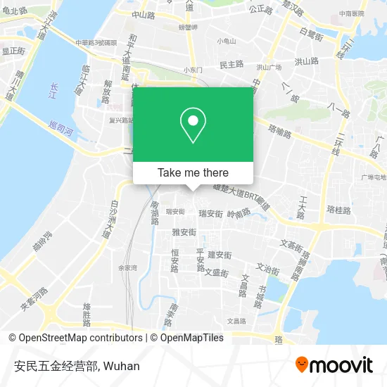 安民五金经营部 map