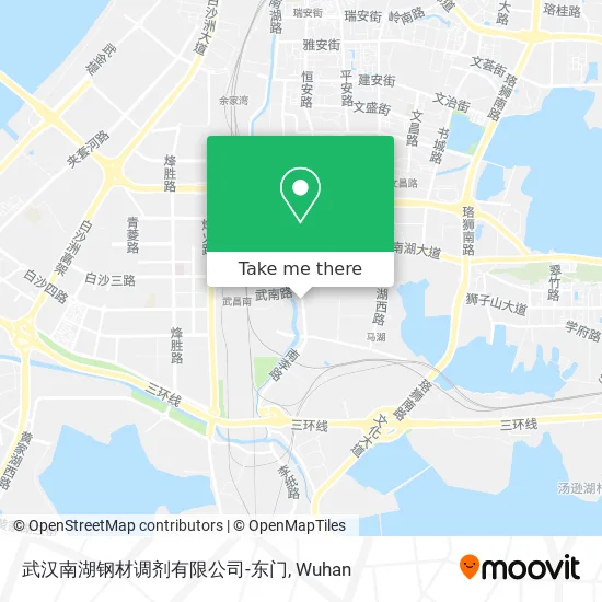 武汉南湖钢材调剂有限公司-东门 map