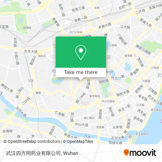 武汉四方同药业有限公司 map