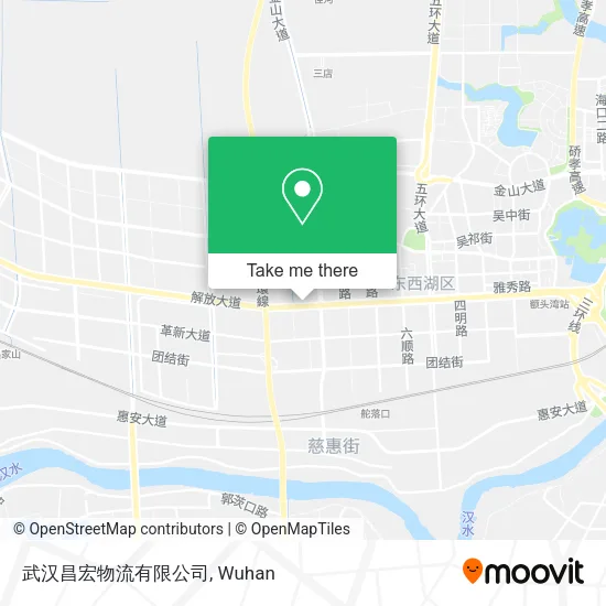 武汉昌宏物流有限公司 map