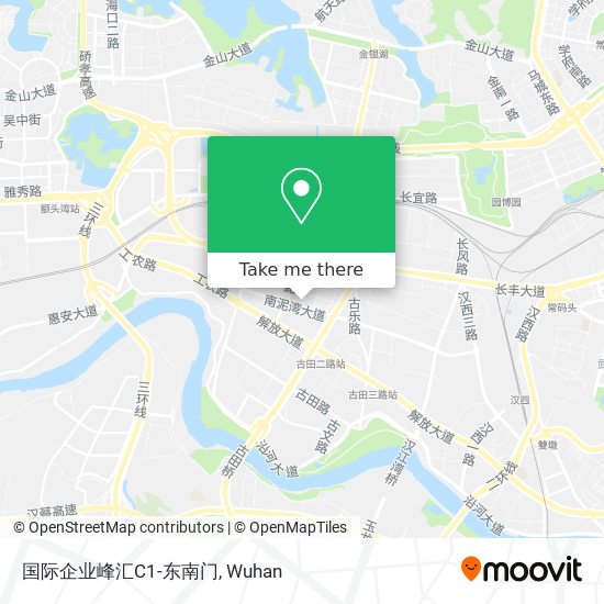 国际企业峰汇C1-东南门 map