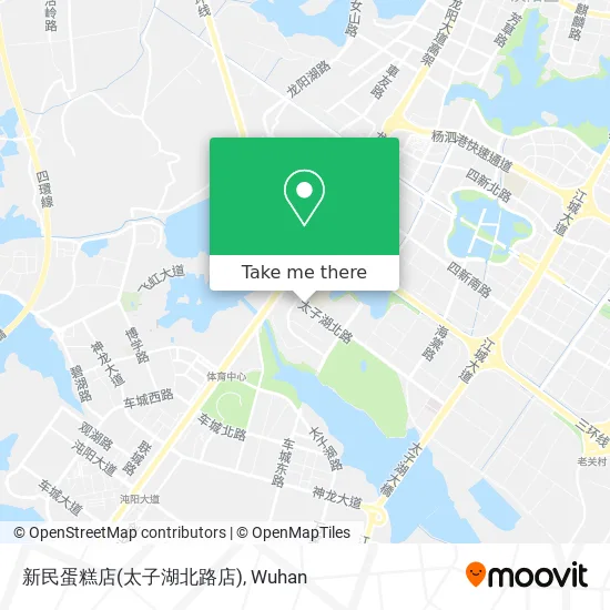 新民蛋糕店(太子湖北路店) map