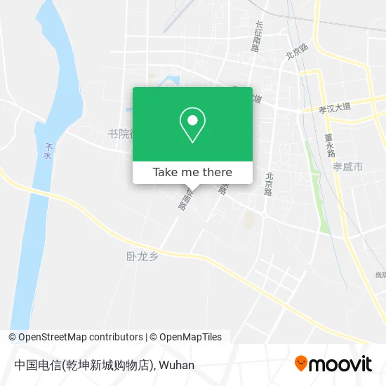 中国电信(乾坤新城购物店) map