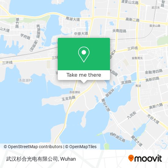 武汉杉合光电有限公司 map