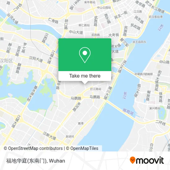 福地华庭(东南门) map