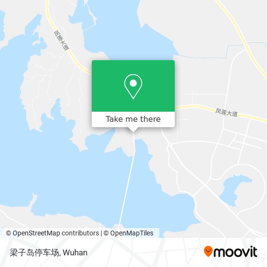 梁子岛停车场 map