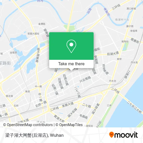 梁子湖大闸蟹(后湖店) map
