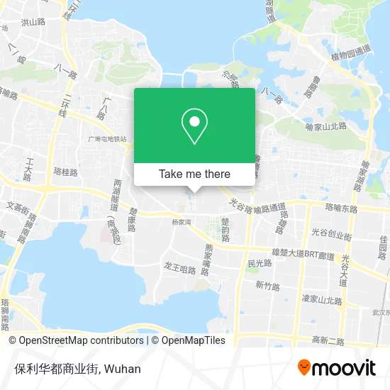 保利华都商业街 map
