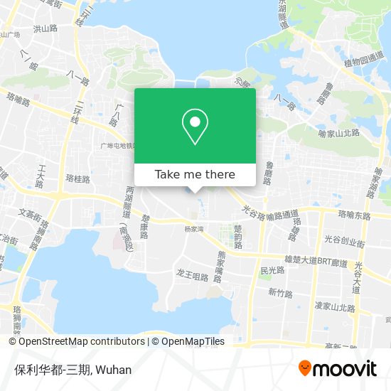 保利华都-三期 map