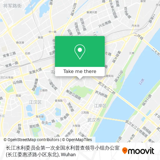 长江水利委员会第一次全国水利普查领导小组办公室(长江委惠济路小区东北) map