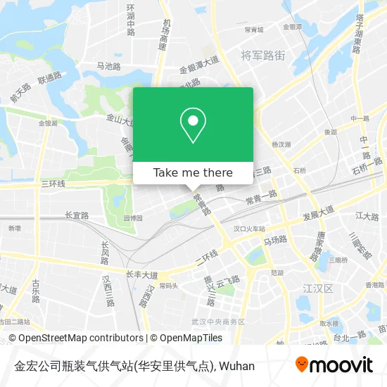 金宏公司瓶装气供气站(华安里供气点) map