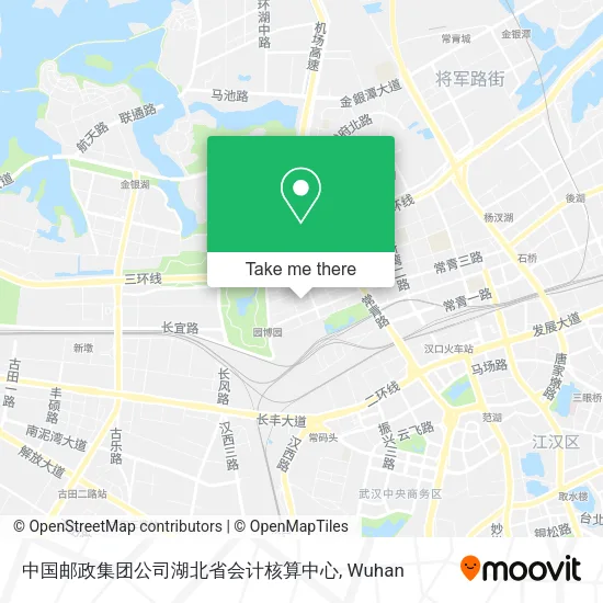 中国邮政集团公司湖北省会计核算中心 map