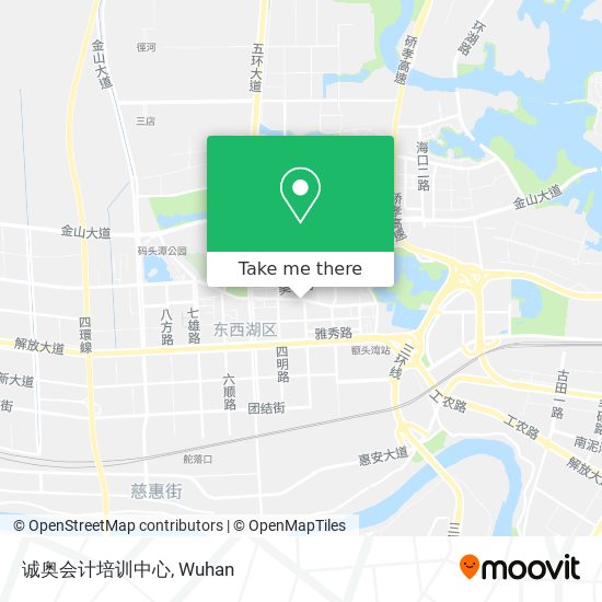 诚奥会计培训中心 map