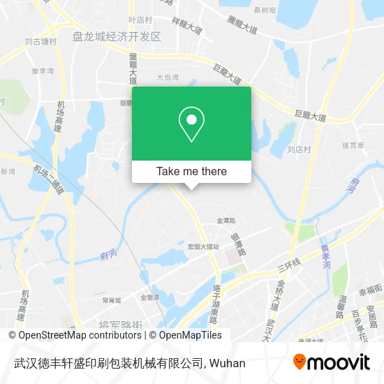 武汉德丰轩盛印刷包装机械有限公司 map