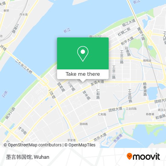 墨言韩国馆 map