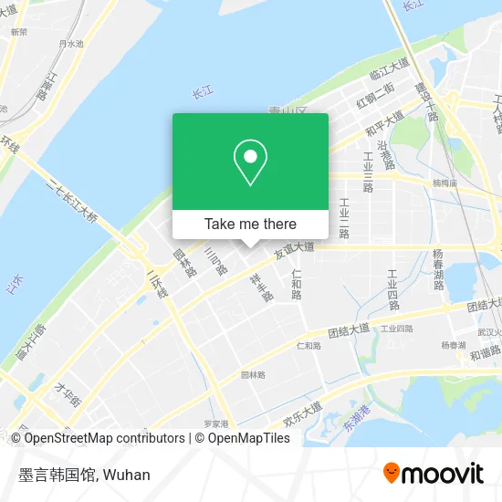 墨言韩国馆 map