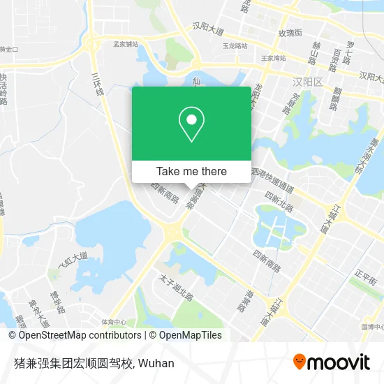 猪兼强集团宏顺圆驾校 map