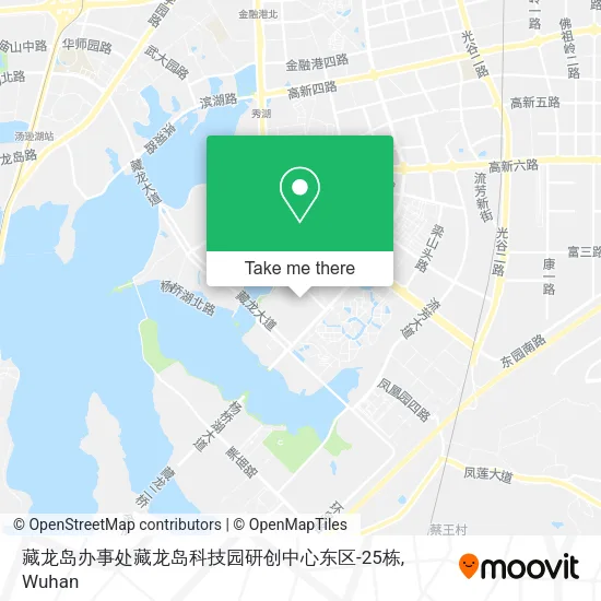 藏龙岛办事处藏龙岛科技园研创中心东区-25栋 map