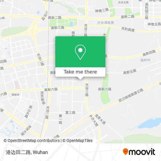 港边田二路 map