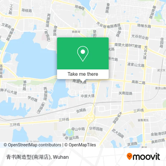 青书阁造型(南湖店) map